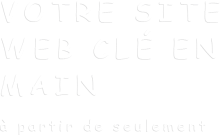 SITE INTERNET PAS CHER