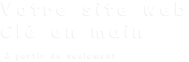 SITE INTERNET PAS CHER